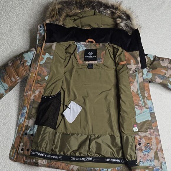 1149 NWT Obermeyer Tuscany II Jacket Sz 8 - Picture 7 of 7